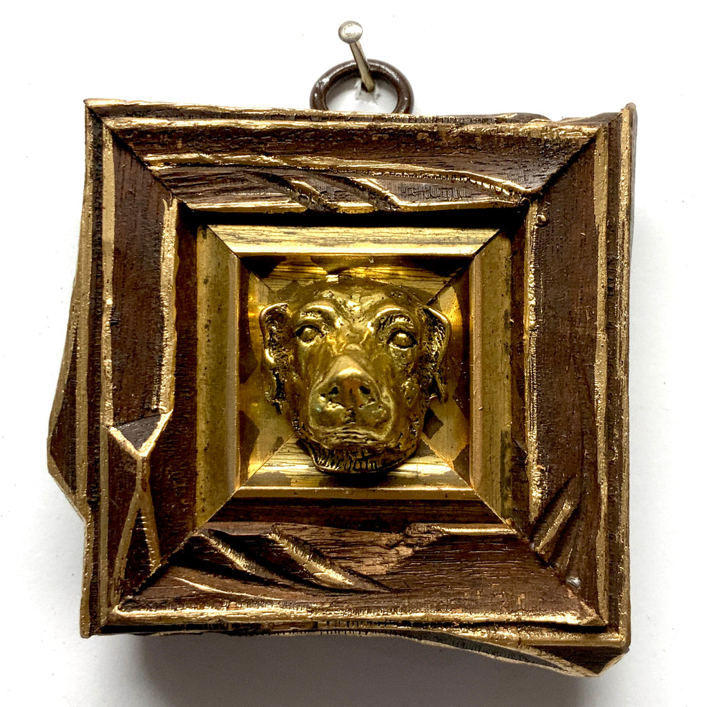 Wooden Frame with Dog (3
