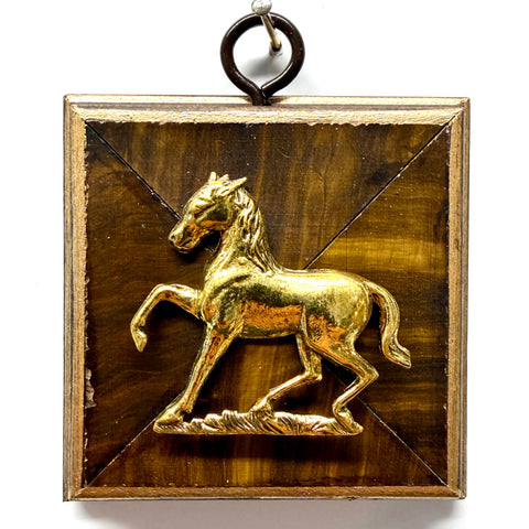 Wooden Frame with Horse (3