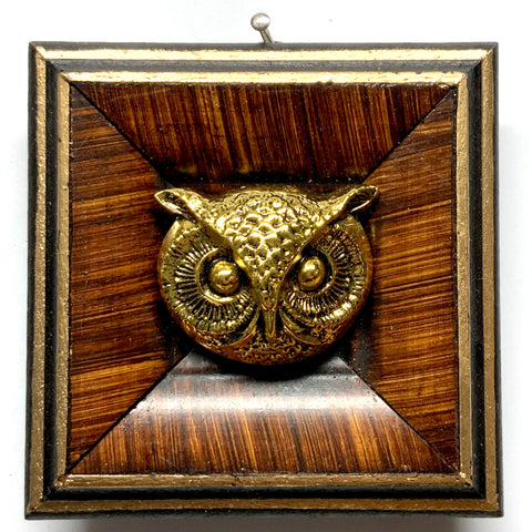 Wooden Frame with Owl (3.25
