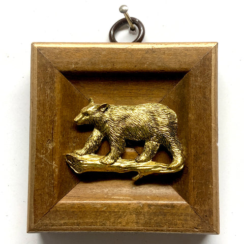Wooden Frame with Bear (2.75