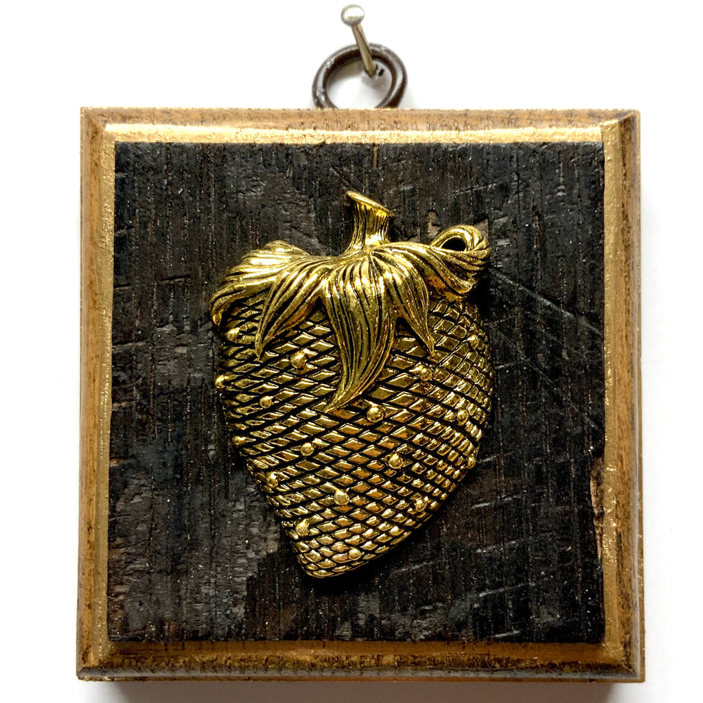 Bourbon Barrel Frame with Strawberry (3.25