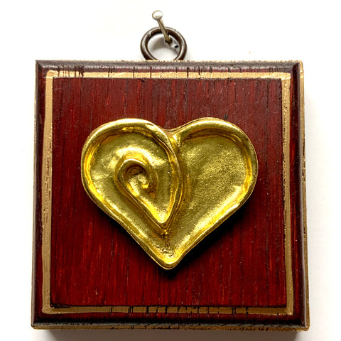 Painted Frame with Heart (3.25