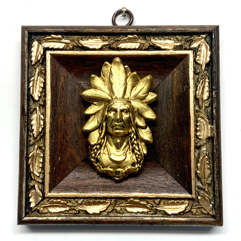 Wooden Frame with Chief (4.75” wide)