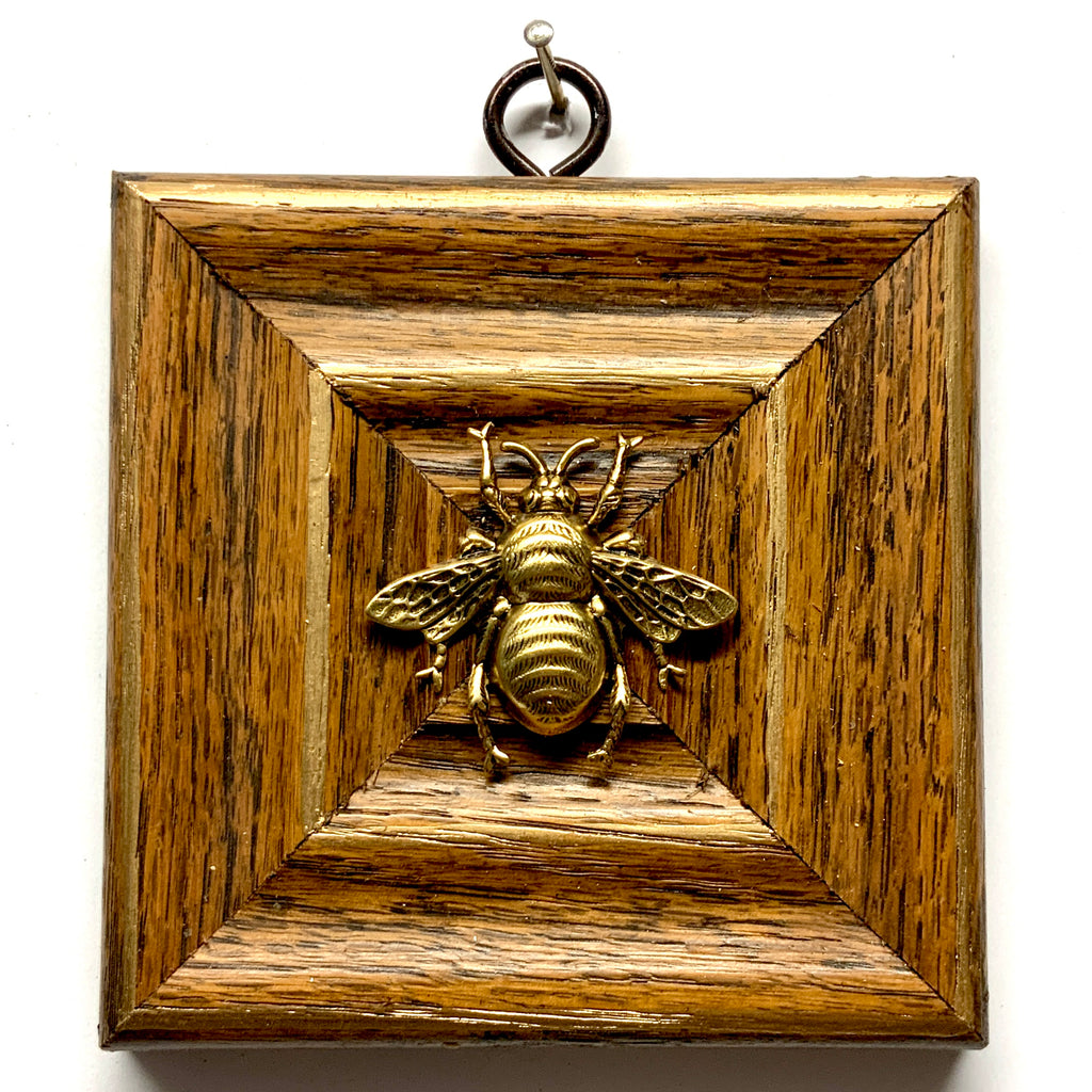 Wooden Frame with Grande Bee (3.75