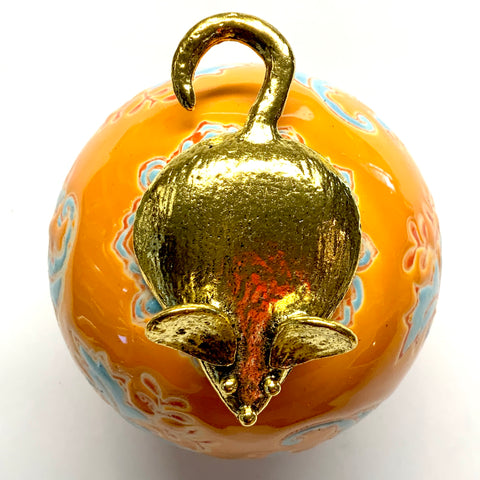 Ceramic Ball Frame with Mouse / Slight Imperfections (3