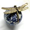 Ceramic Ball Frame with Dragonfly / Slight Imperfections (2
