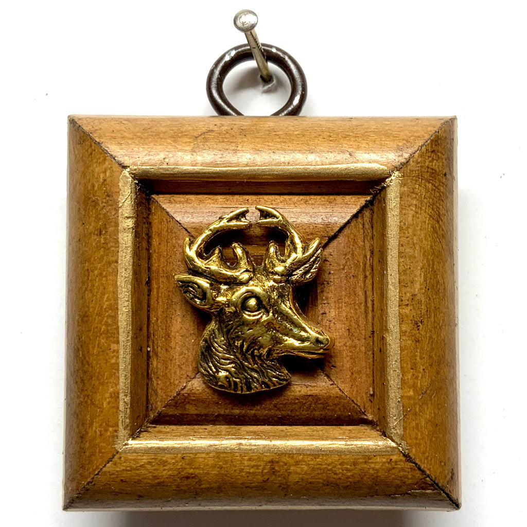 Wooden Frame with Stag (2.25