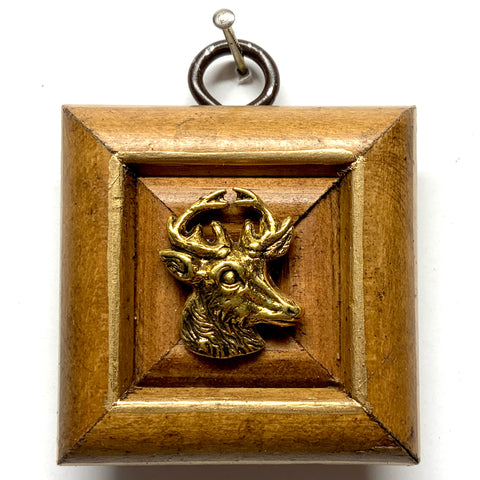 Wooden Frame with Stag (2.25