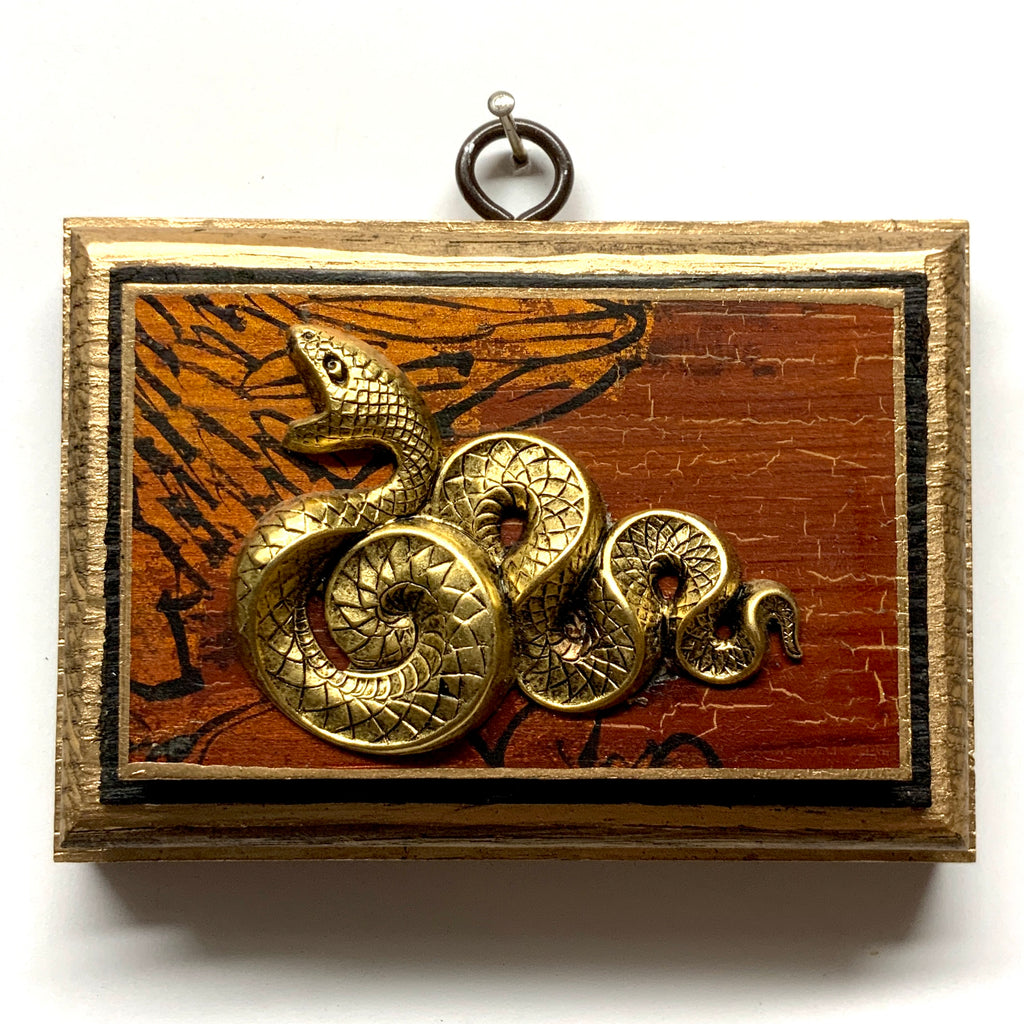 Bourbon Barrel Frame with Snake on Coromandel (4.5