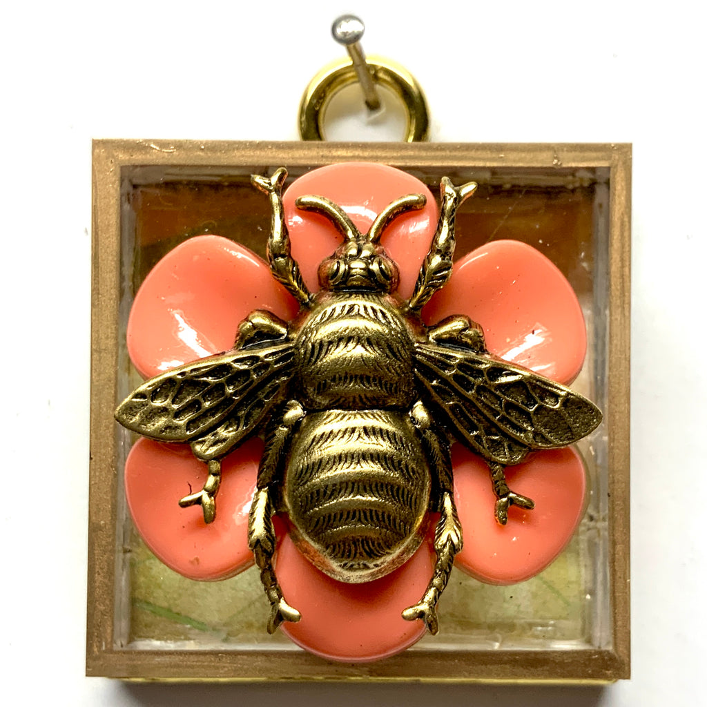 Acrylic Frame with Grande Bee / Slight Imperfections (2
