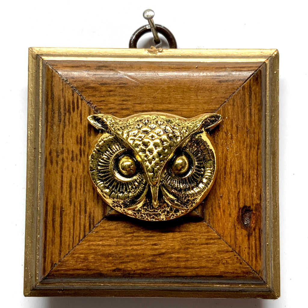Wooden Frame with Owl (3