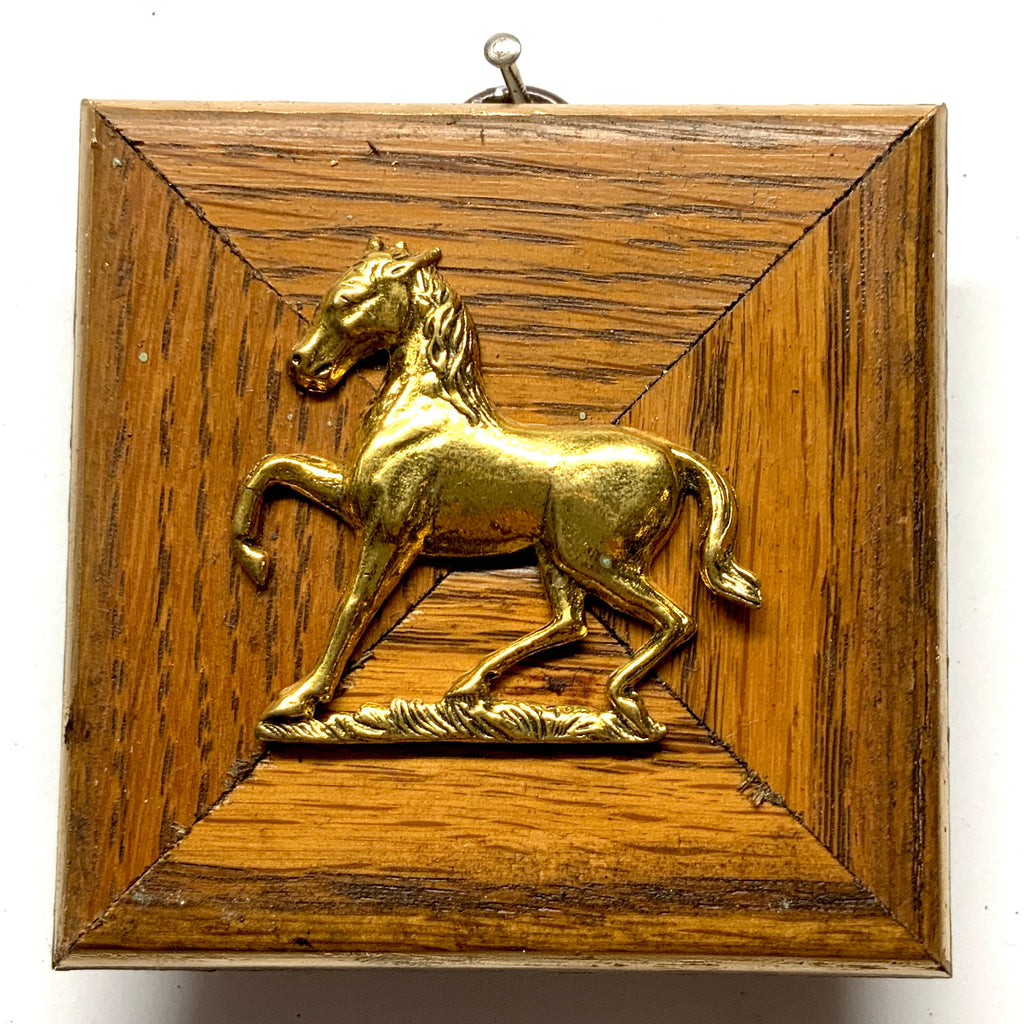 Wooden Frame with Horse (3