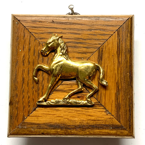 Wooden Frame with Horse (3