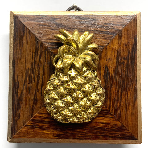 Wooden Frame with Pineapple (3.75