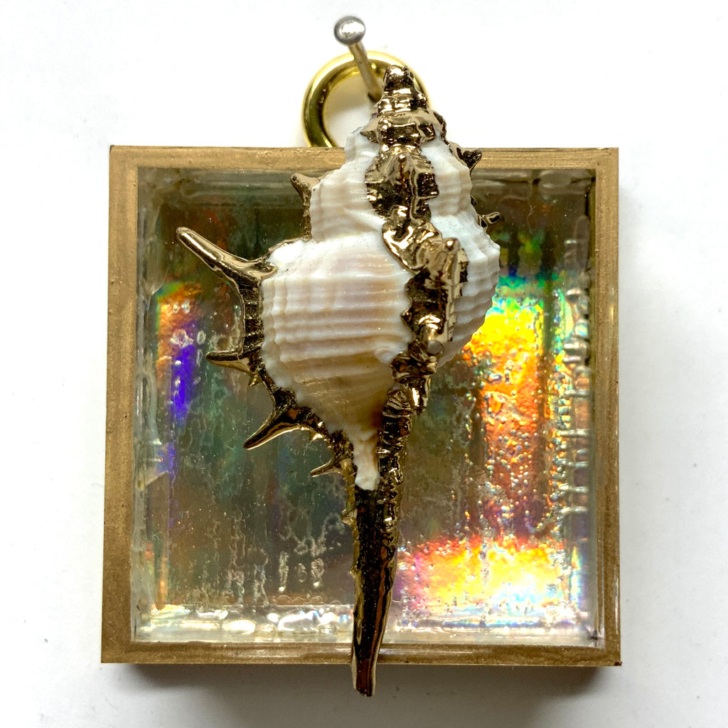Acrylic Frame with Shell / Slight Imperfections (2