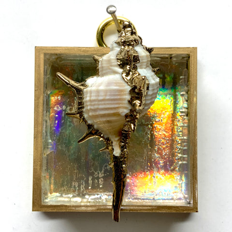 Acrylic Frame with Shell / Slight Imperfections (2
