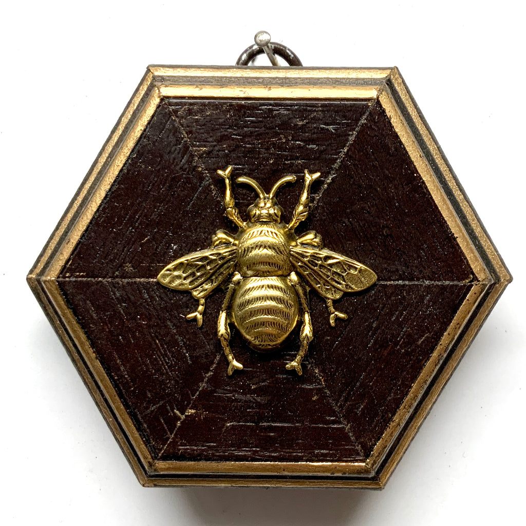 Wooden Frame with Grande Bee (3.75
