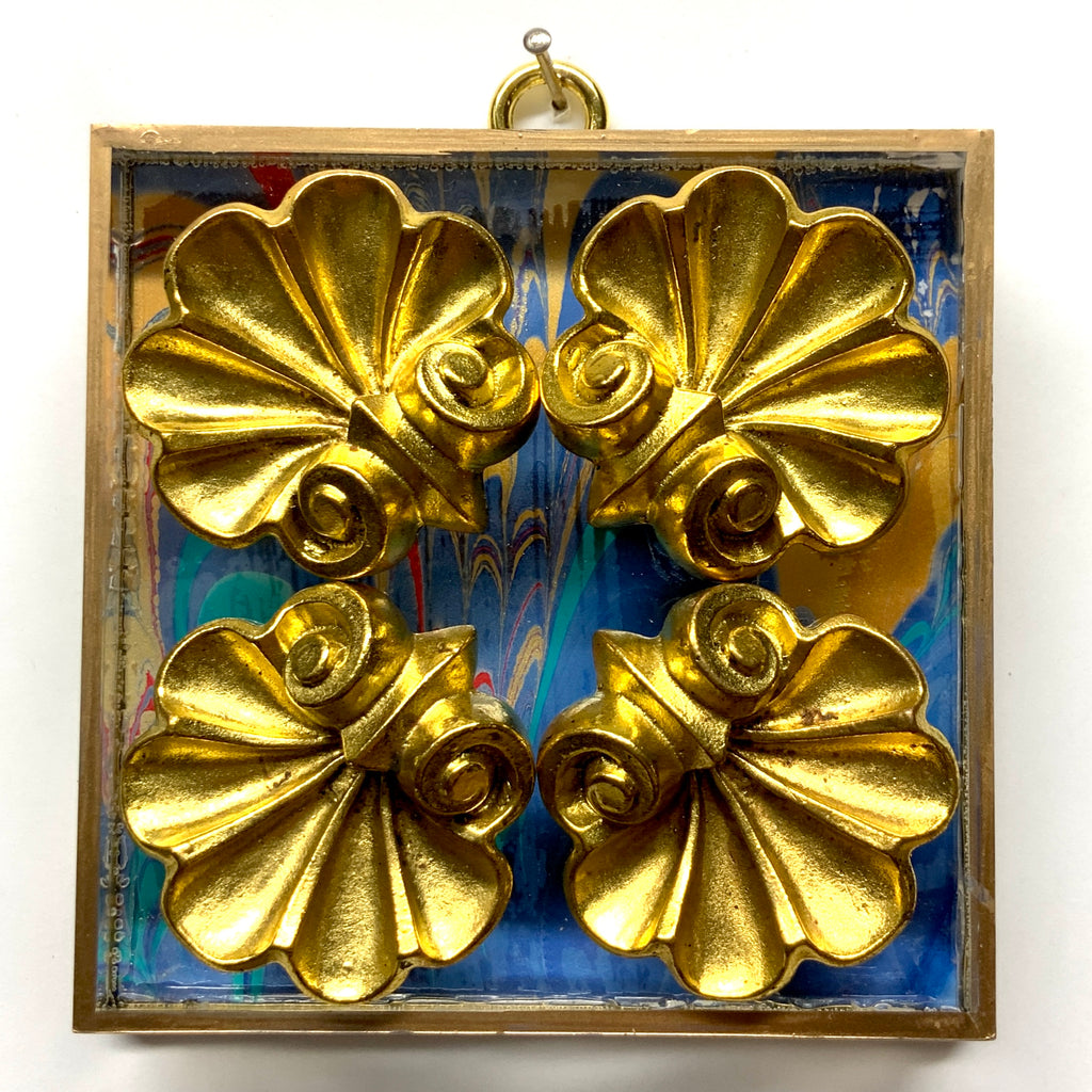 Acrylic Frame with Shells / Slight Imperfections (4
