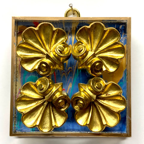 Acrylic Frame with Shells / Slight Imperfections (4