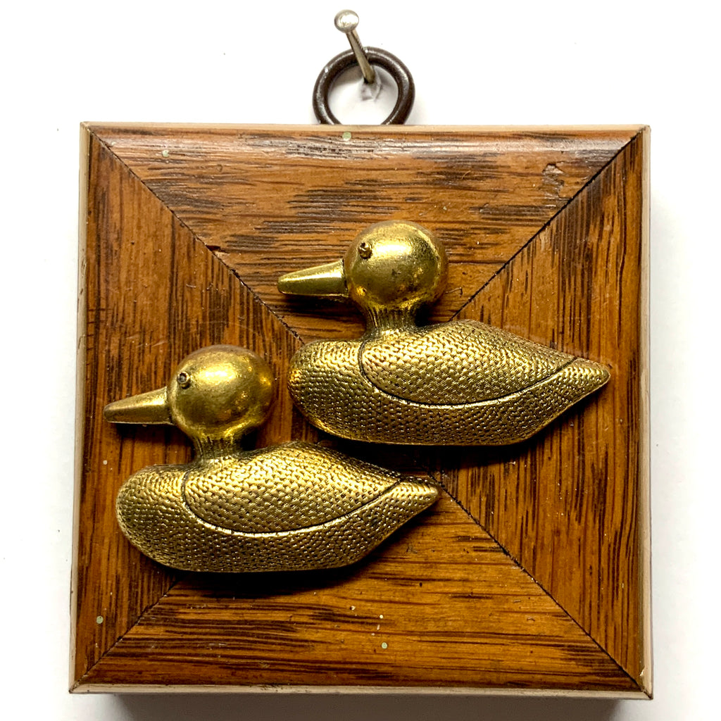 Wooden Frame with Ducks (3