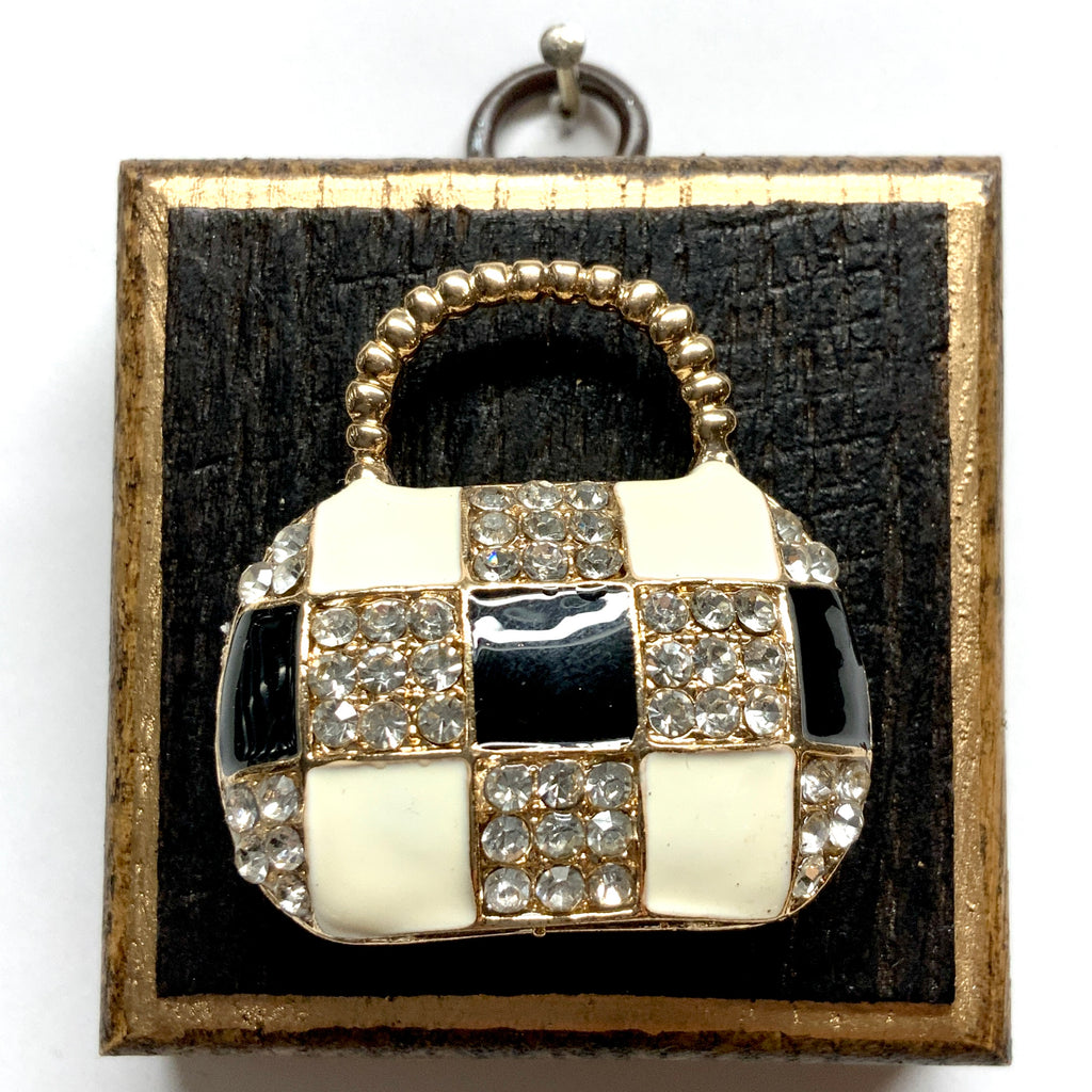 Bourbon Barrel Frame with Handbag (2.5