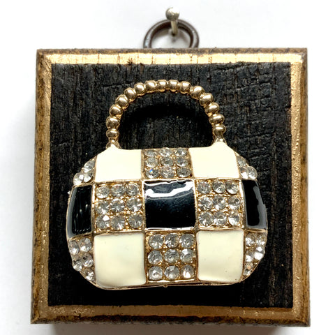Bourbon Barrel Frame with Handbag (2.5