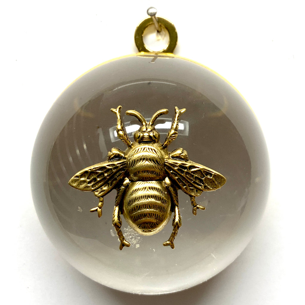 Clear Acrylic Dome Frame with Grande Bee / Slight Imperfections (3