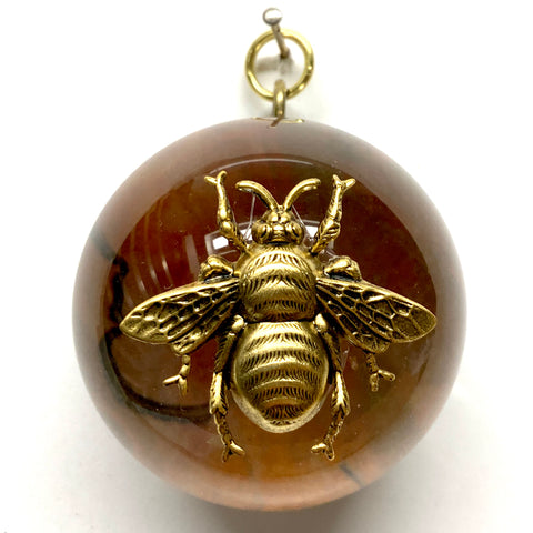 Acrylic Dome Frame with Grande Bee / Slight Imperfections (2.5