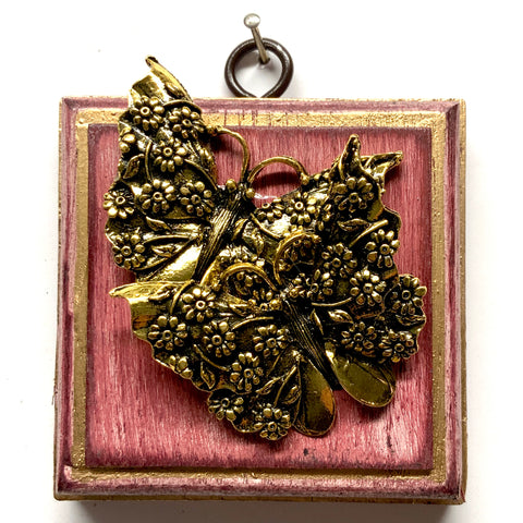 Painted Frame with Butterflies (3.25