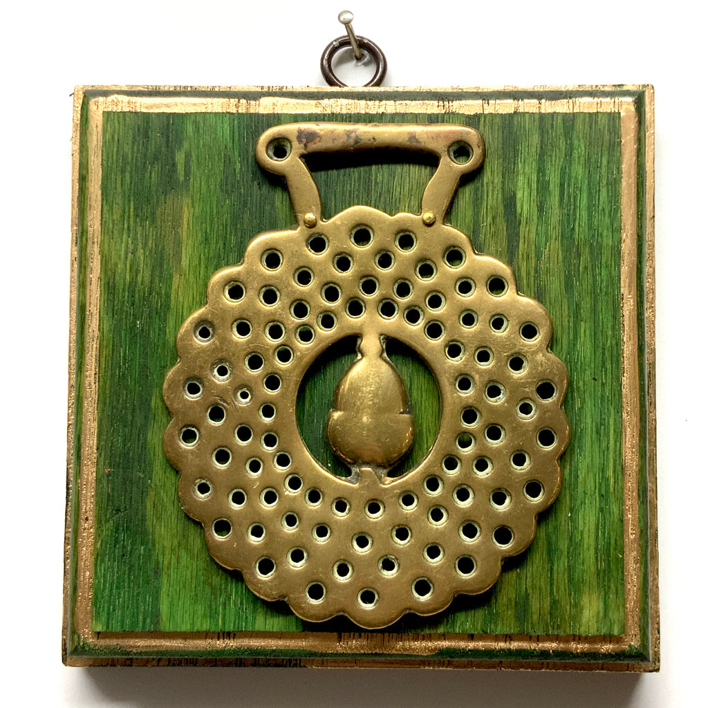 Painted Frame with Horse Brass (5