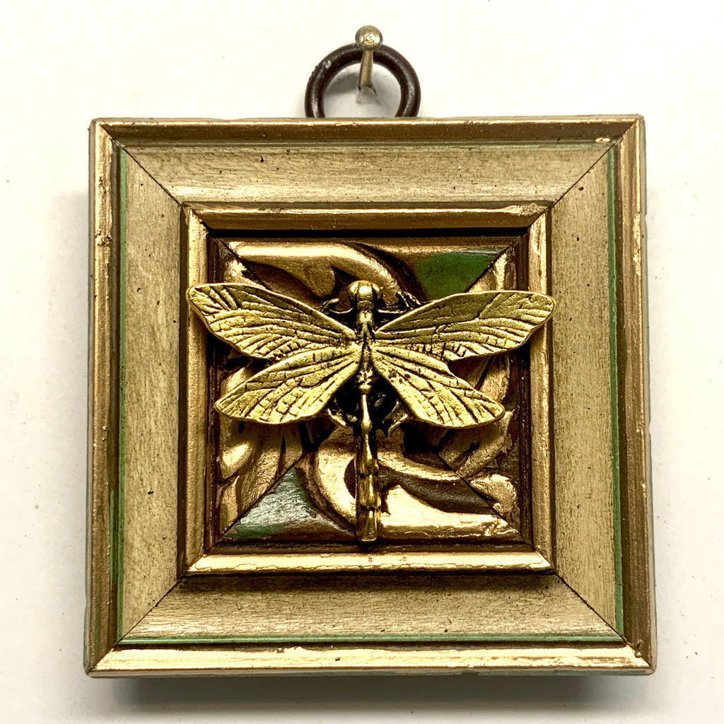 Painted Frame with Dragonfly (2.5” wide)