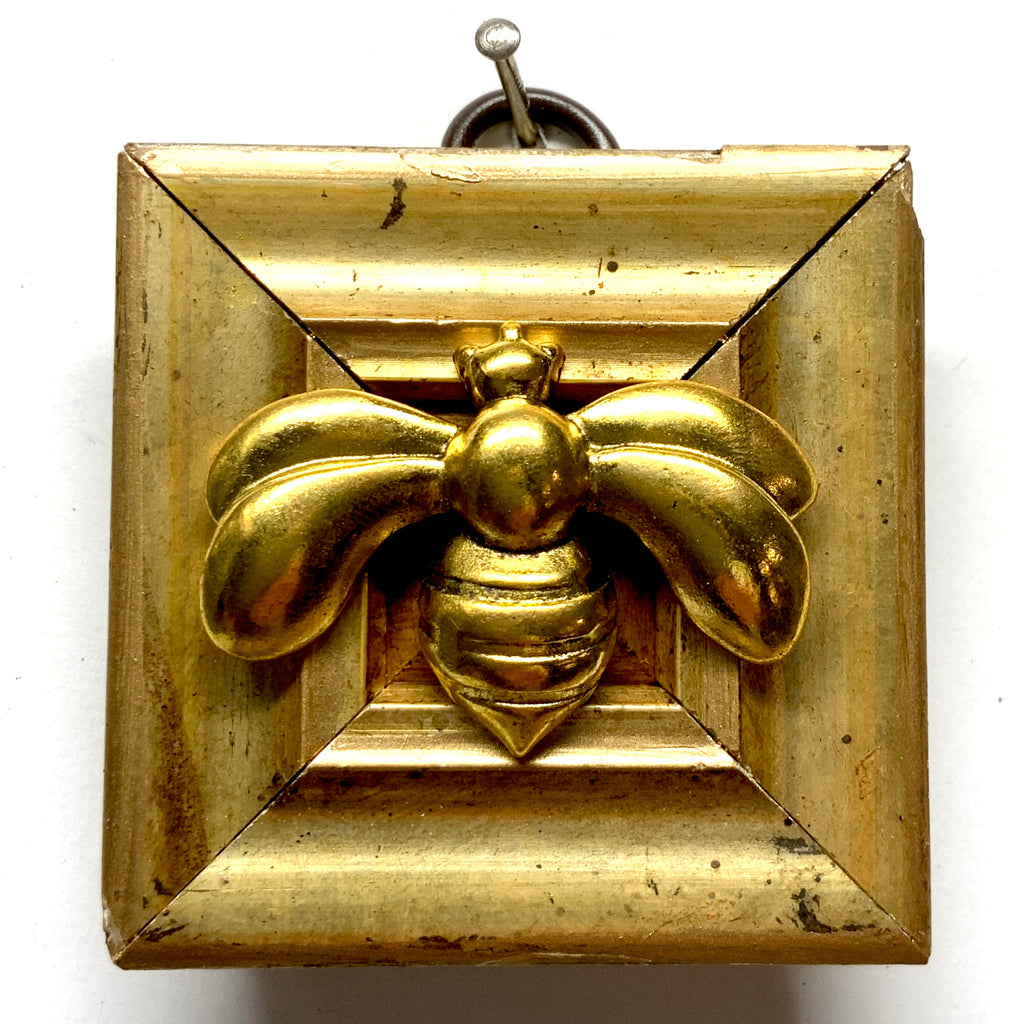 Gilt Frame with Deco Bee (2.25