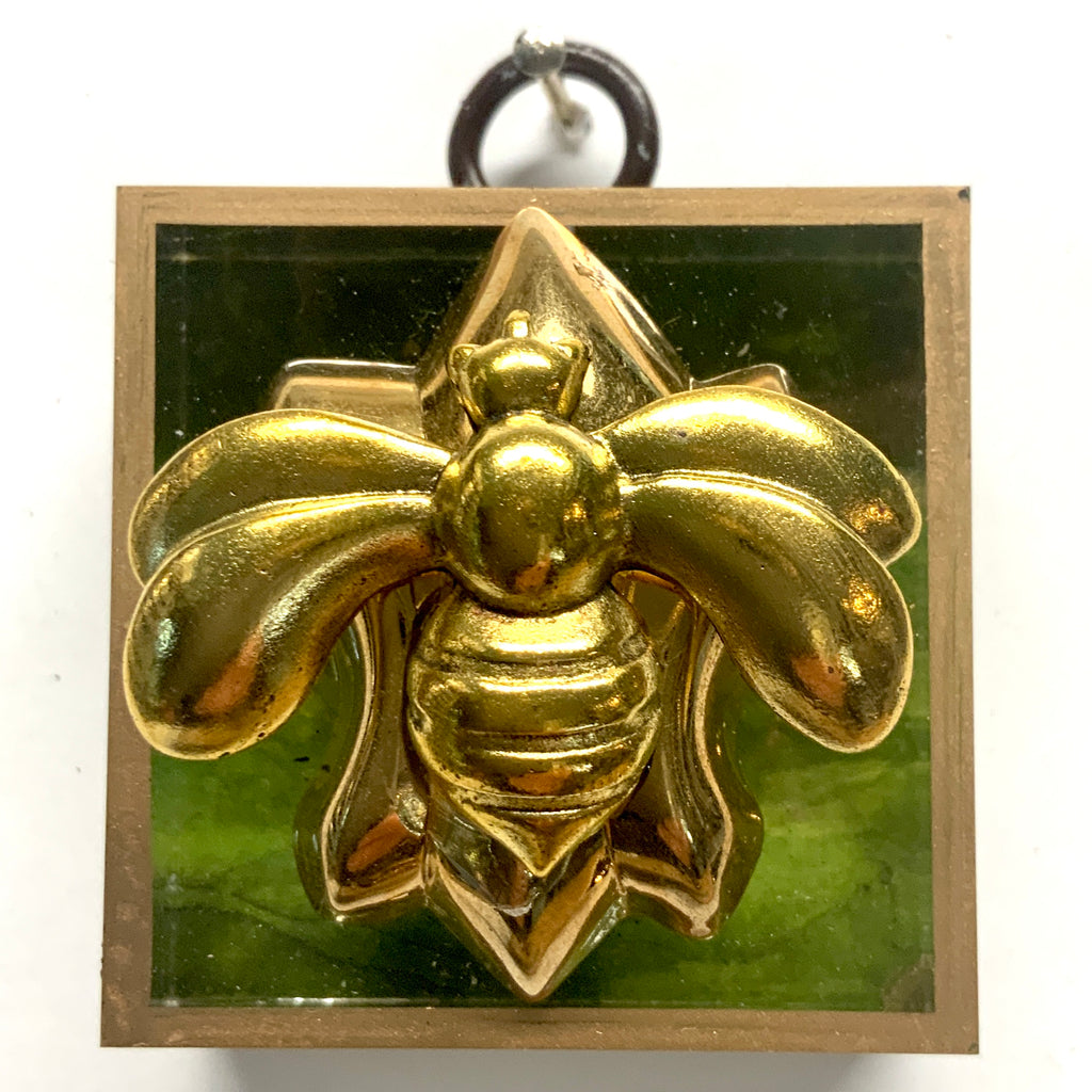 Acrylic Frame with Deco Bee / Slight Imperfections (2