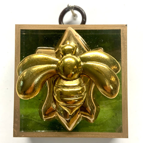 Acrylic Frame with Deco Bee / Slight Imperfections (2