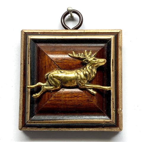Wooden Frame with Stag (2.5
