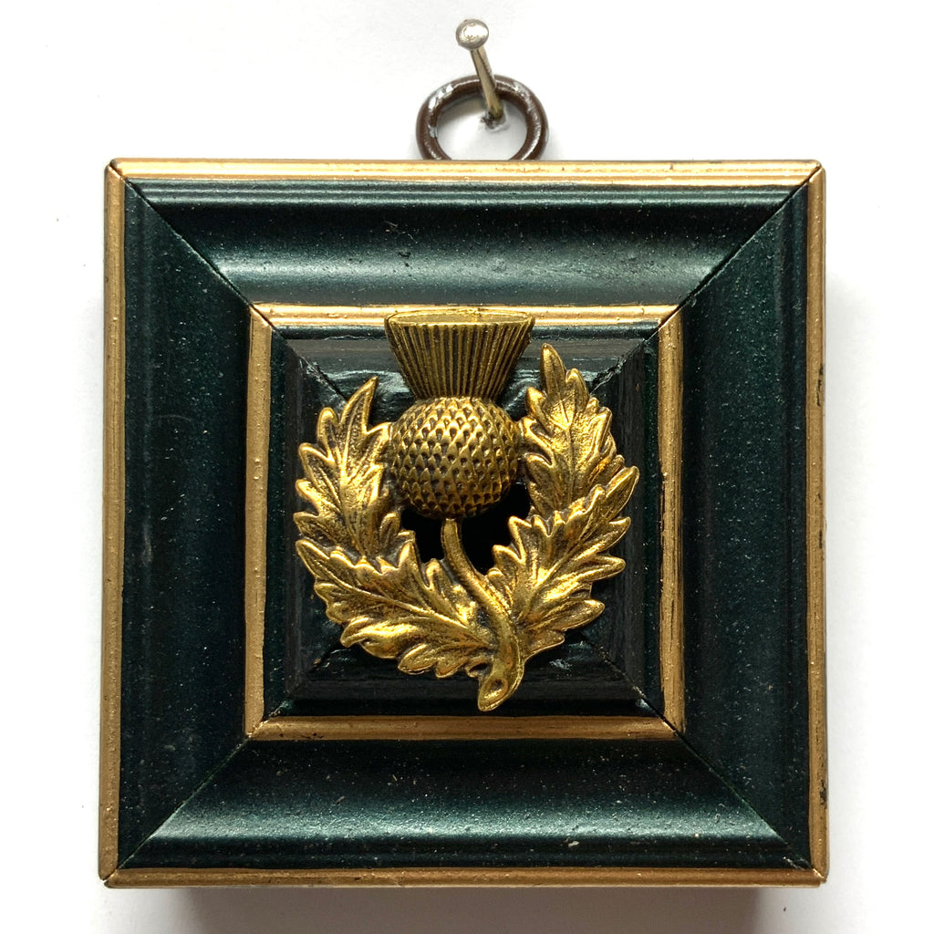 Painted Frame with Thistle (3