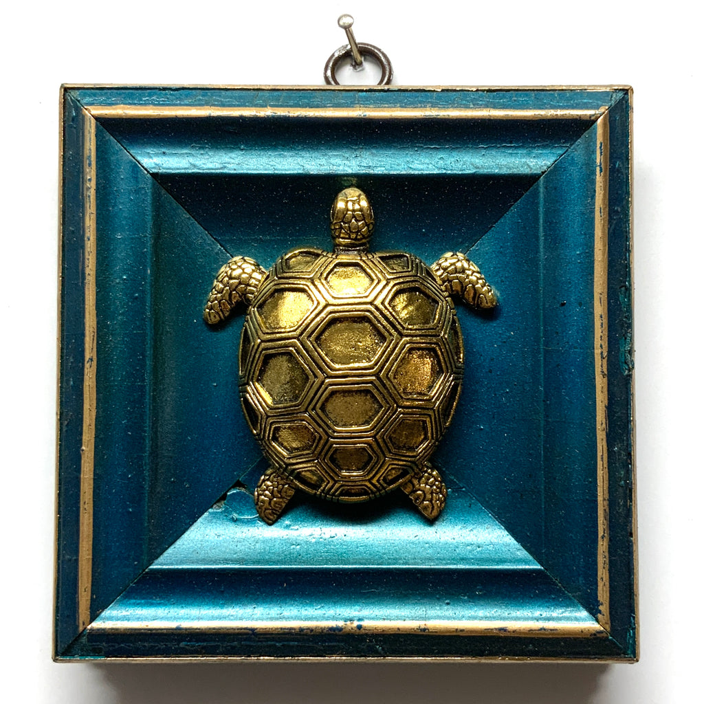 Painted Frame with Turtle (4.75