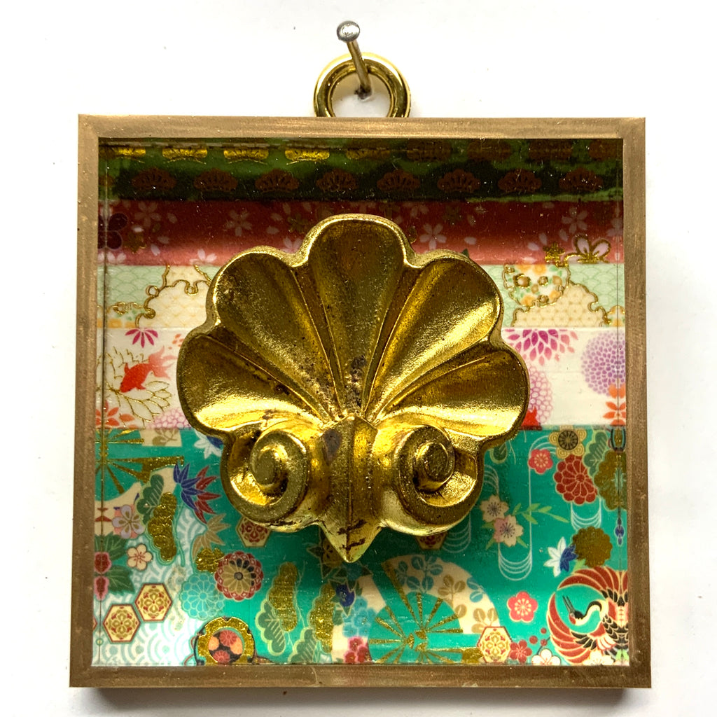 Acrylic Frame with Shell / Slight Imperfections (3