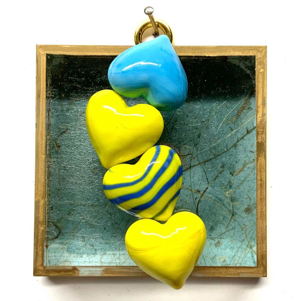 Acrylic Frame with Hearts / Slight Imperfections (3