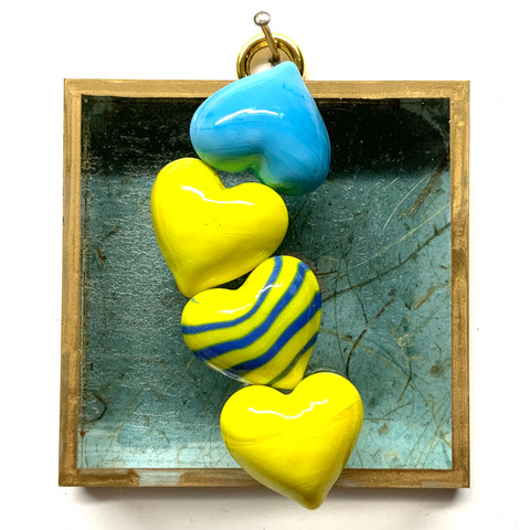 Acrylic Frame with Hearts / Slight Imperfections (3
