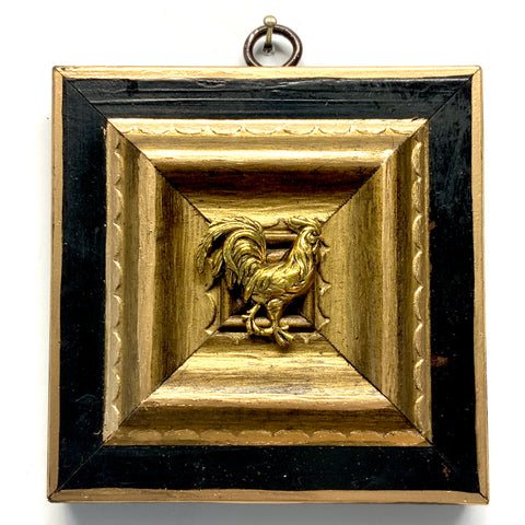 Lacquered Frame with Rooster (4