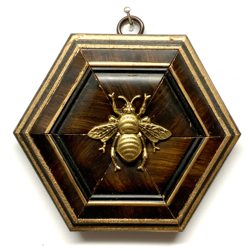 Wooden Frame with Grande Bee (2.5