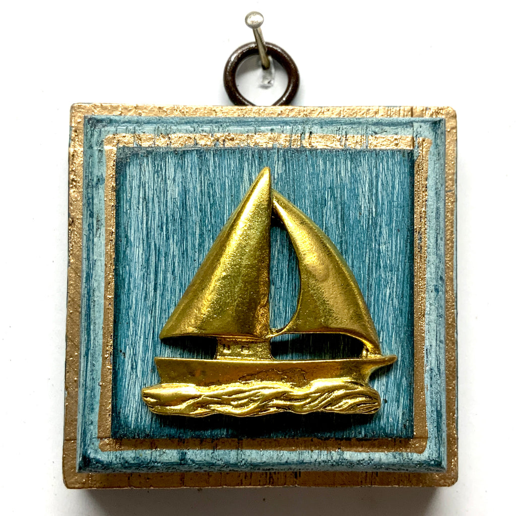 Painted Frame with Boat (2.75