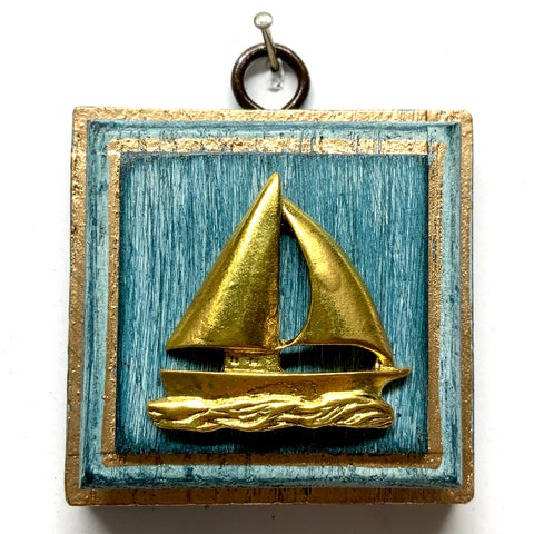 Painted Frame with Boat (2.75