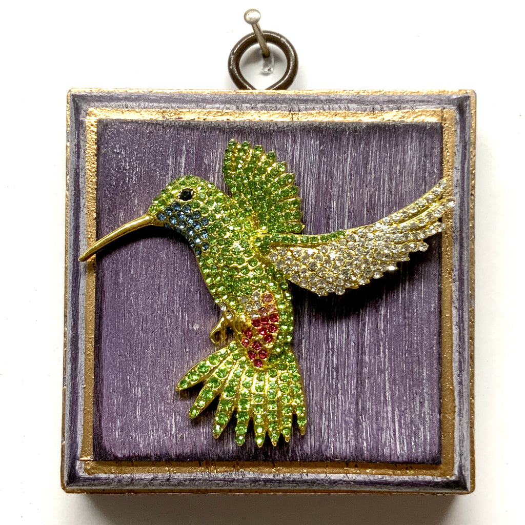 Painted Frame with Hummingbird (3.25