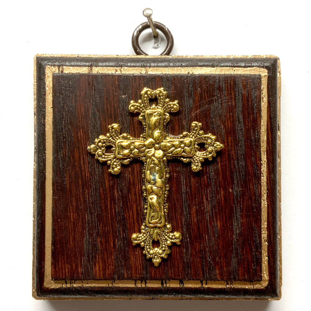 Wooden Frame with Cross (3.25