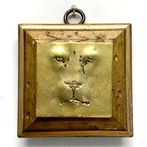 Gilt Frame with Lion (2.75” wide)