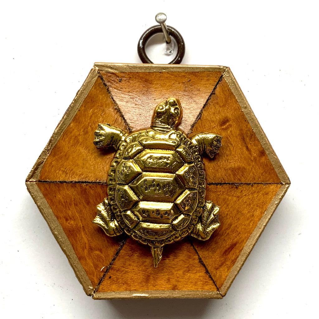 Wooden Frame with Turtle (3
