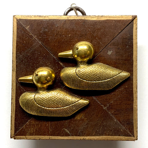 Wooden Frame with Ducks (3