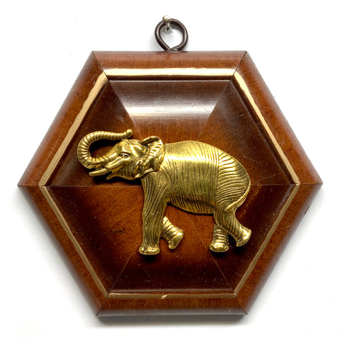 Wooden Frame with Elephant (5